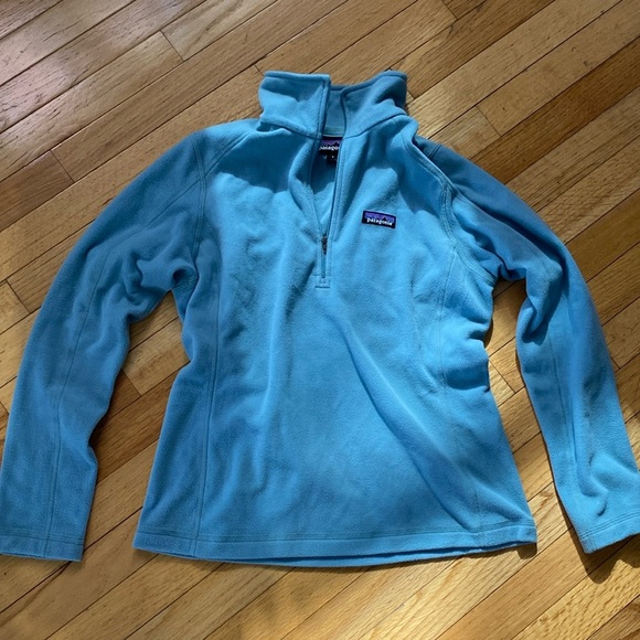 Patagonia microfleece in size small, blue - Picture 1 of 4